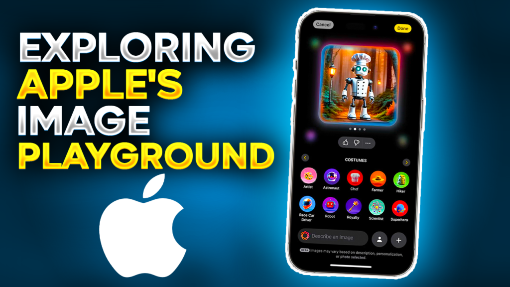Exploring Apple's Image Playground