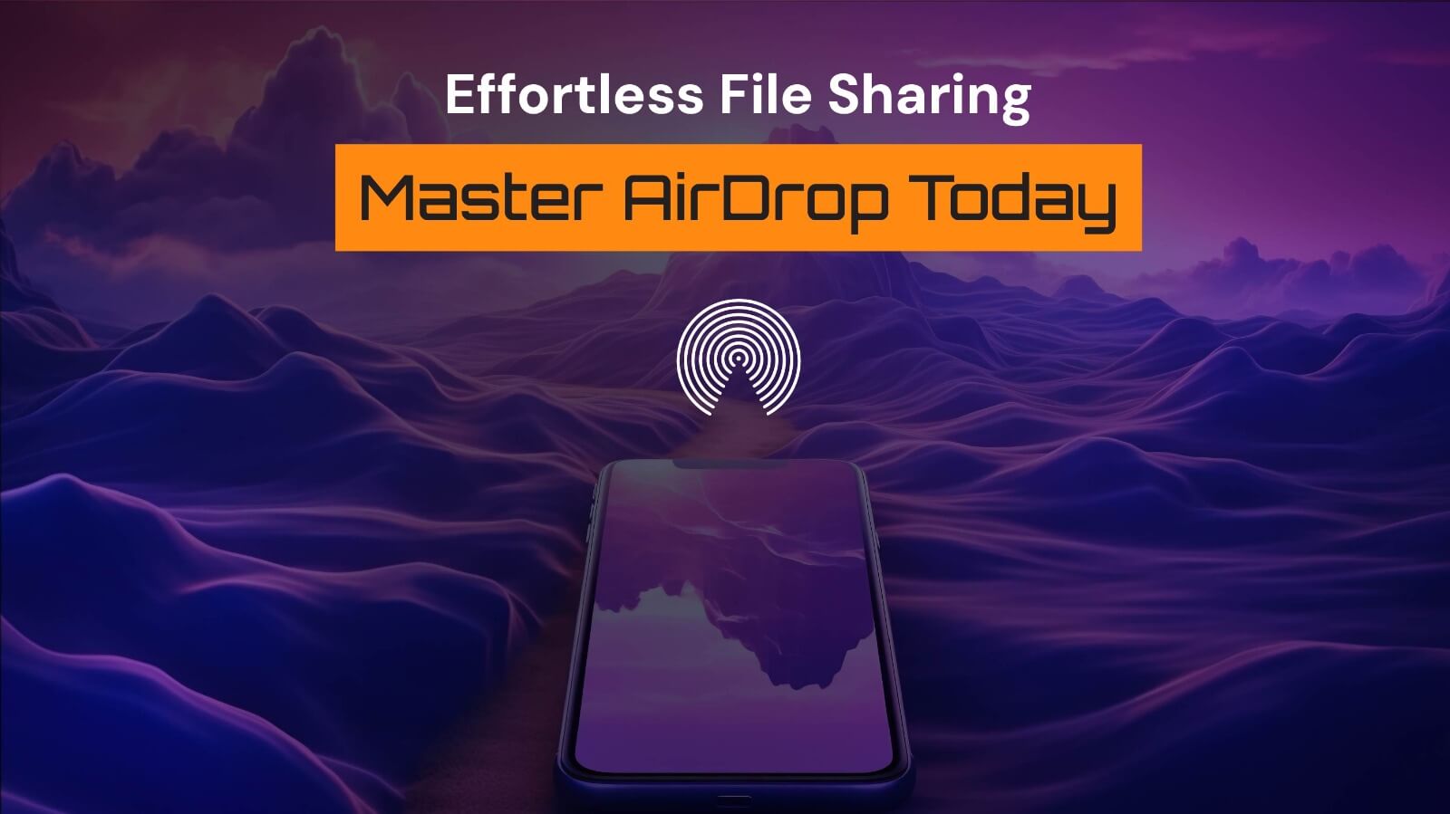 File Sharing with AirDrop macOS & iOS