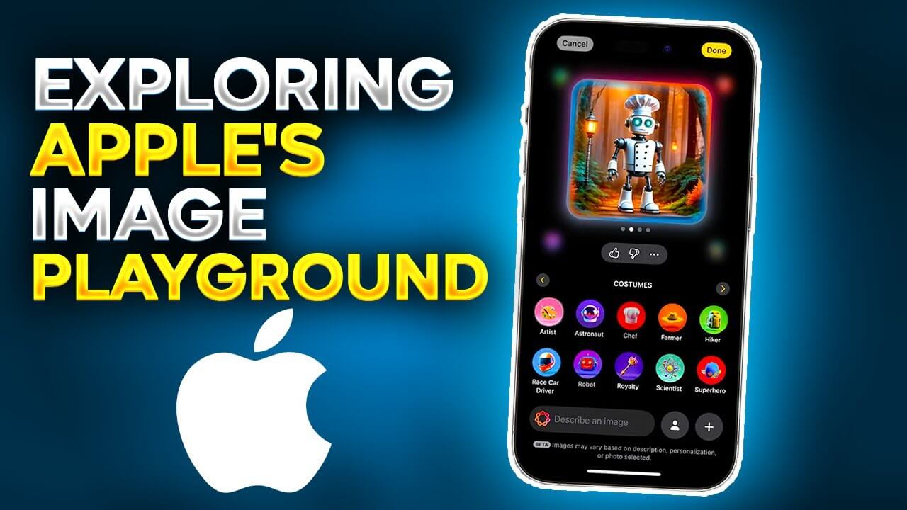Apple Intelligence Image Playground Explained 