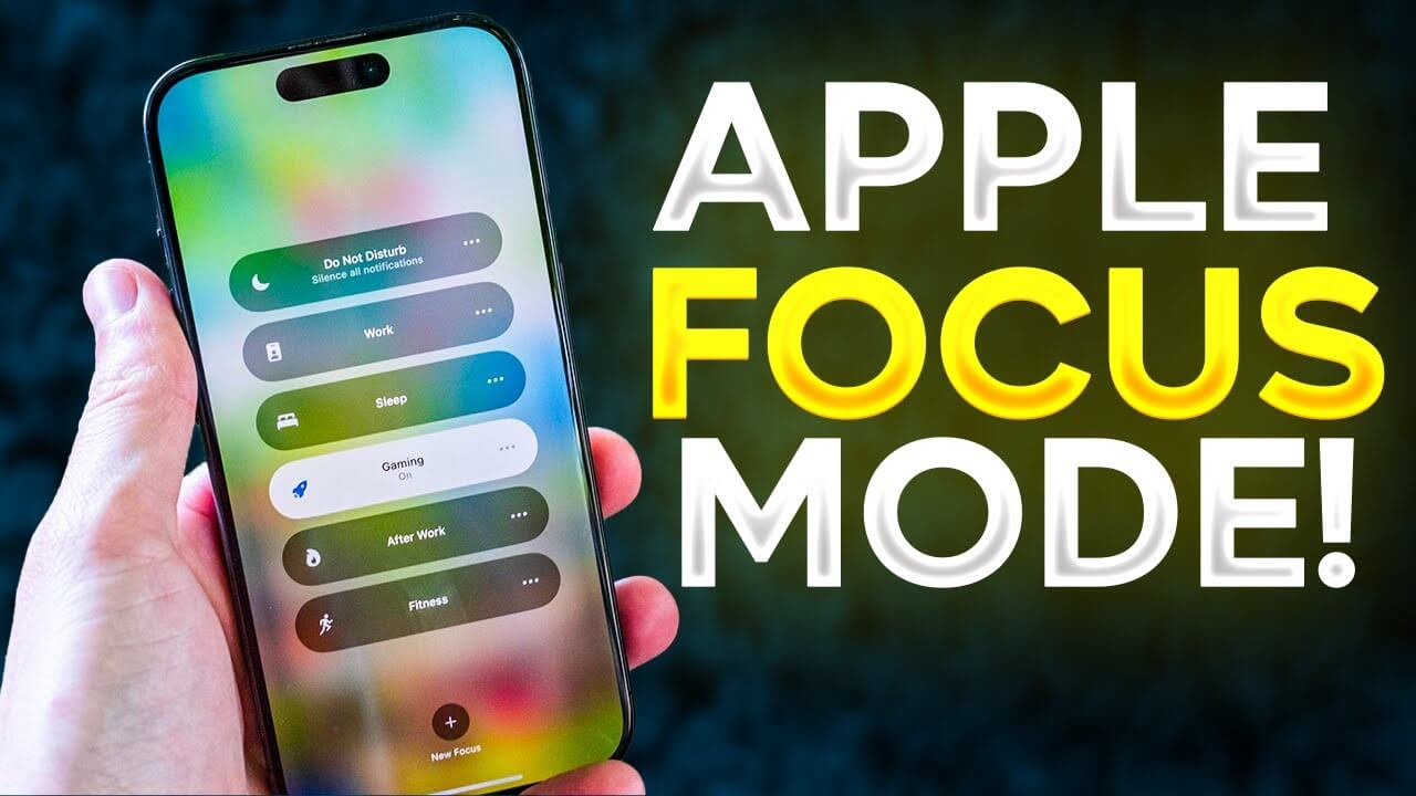 Apple Focus Mode Explained